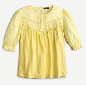 J. Crew Yellow Top